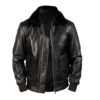 Mens G-1 Shearling Bomber Leather Jacket