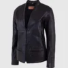 Soft Black Womens Leather Jacket