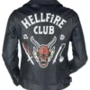 Black Biker Leather Jacket For Men