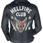 Black Biker Leather Jacket For Men