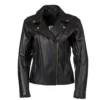 Womens Fitted Classic Motorcycle Jacket