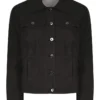 Black Denim Jacket Womens