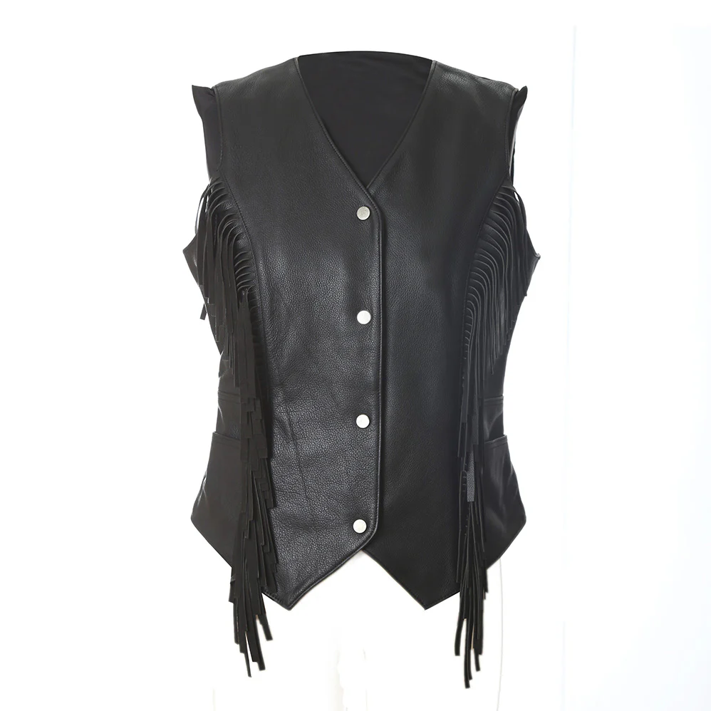 Women Apache Motorcycle Biker Vest