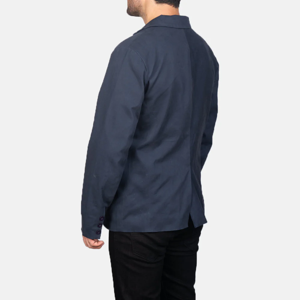 Mens Borges Classic Navy Blue Blazer