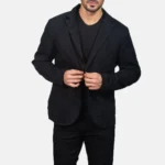 Men Borges Black Blazer