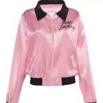 Women Pink Ladies Bomber Jacket
