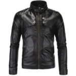 Womens Leather Black Motorcycle Jacket
