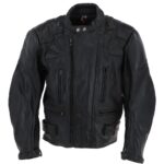 Men Rocco Cowhide Leather Fashion Jacket