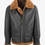 Men Heritage B3 Aviator Sheepskin Leather Jacket