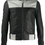 Mens Slim Fit Biker Leather Jacket