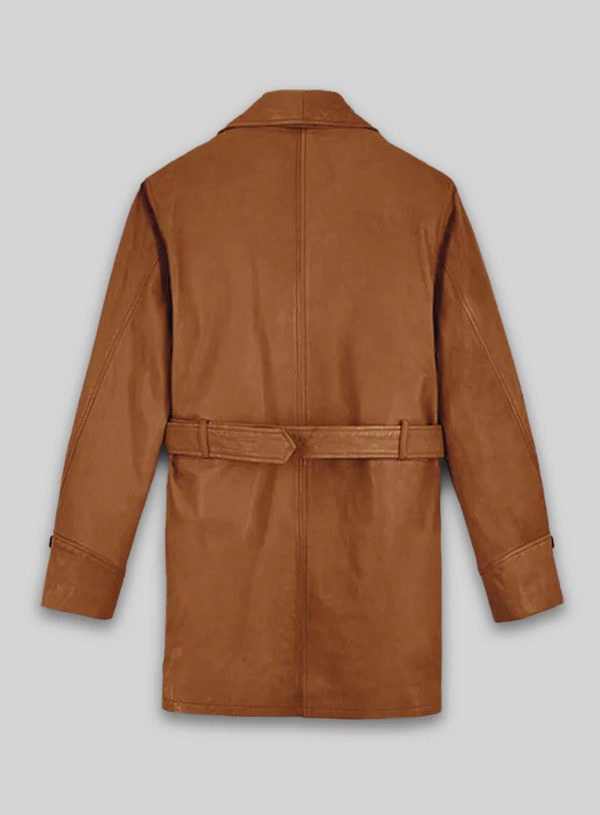 Brad Pitt Legends of the Fall Leather Trench Coat