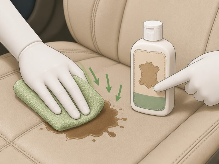 How to Get Stains Out of Leather Car Seats Using Proven Methods