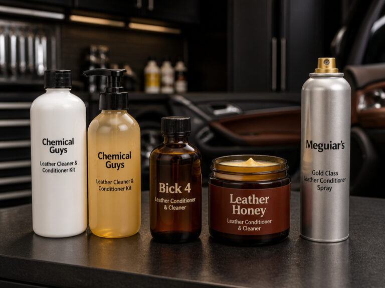 4 Best Automotive Leather Cleaner Conditioners of 2026