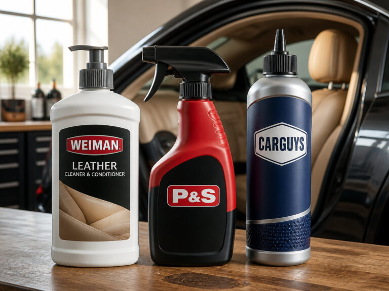 3 Best Car Leather Upholstery Cleaners 2026