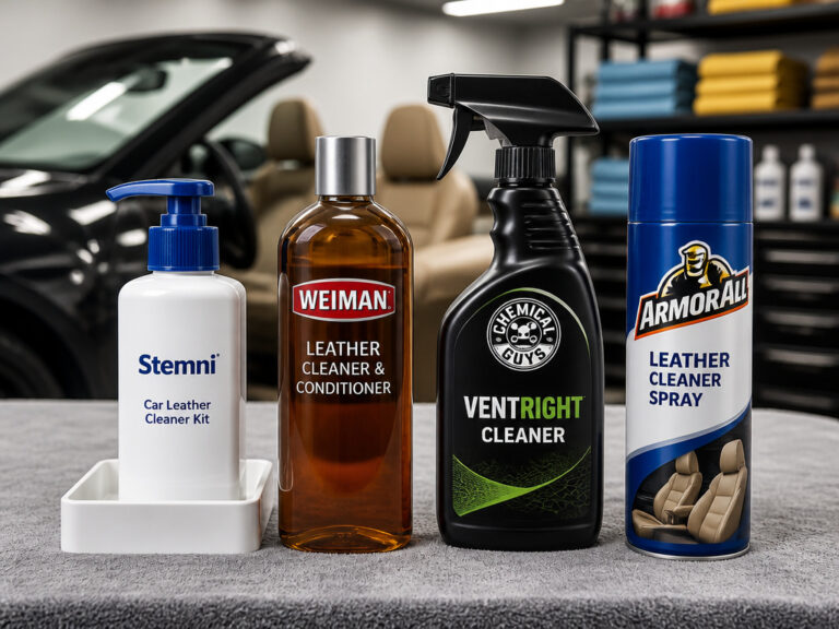 4 Best Leather Car Seat Cleaners of 2026