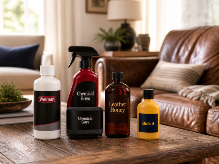 6 Best Leather Cleaners for Sofas 2026