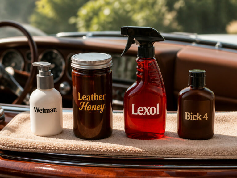 4 Best Leather Conditioners for Car Seats 2026