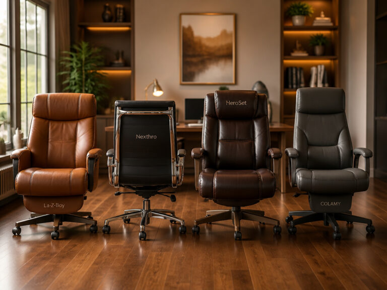 7 Best Leather Office Chairs of 2026