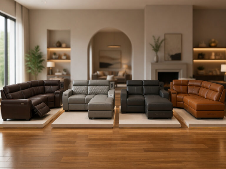 6 Best Leather Reclining Sectionals of 2026