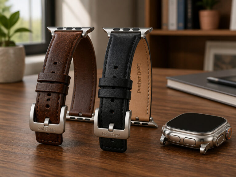 2 Best Leather Watch Straps for Apple Watch 2026