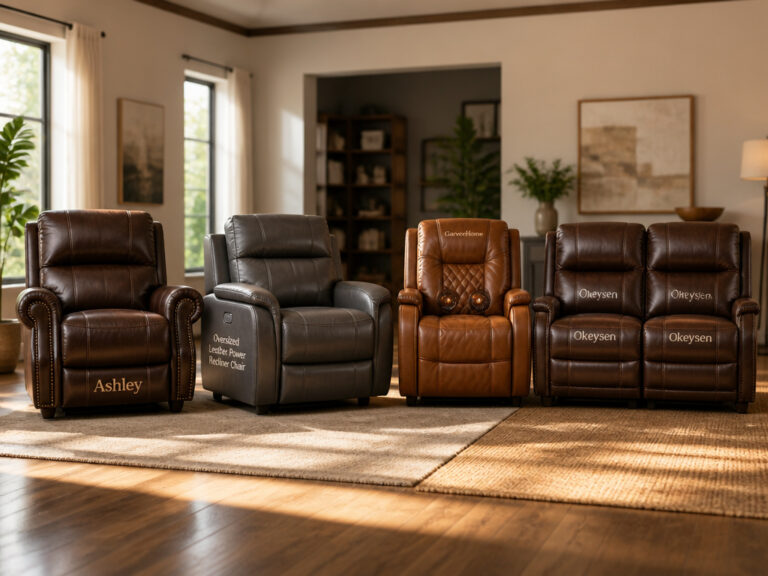 8 Best Oversized Leather Chairs of 2026