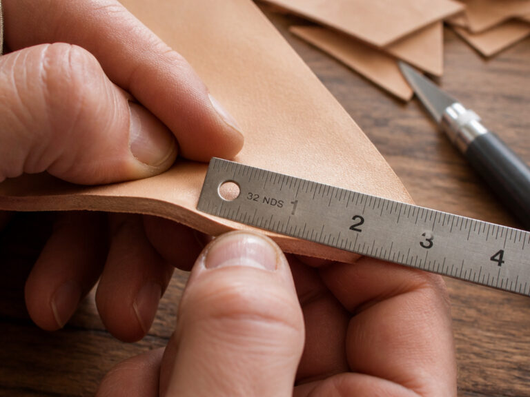 How to Work with Leather | The Essential Starter Process