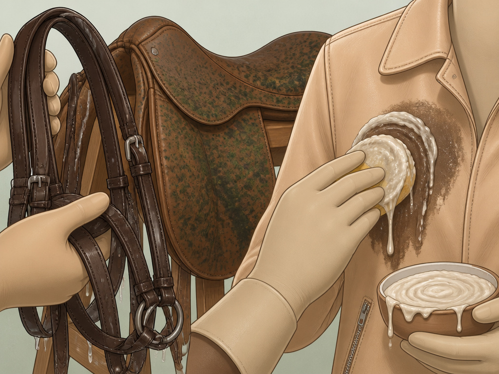 Common saddle soap mistakes like wet leather and over-oiling gear