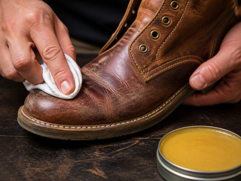 The Best Way to Clean Salt Stains Off Your Leather Boots