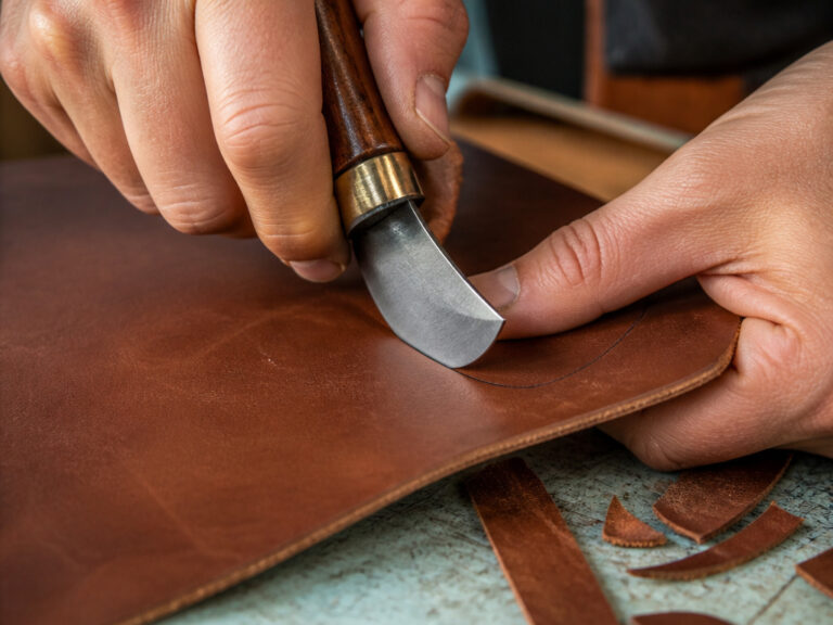 Learn How to Cut Thick Leather: The Multi-Pass Technique Guide