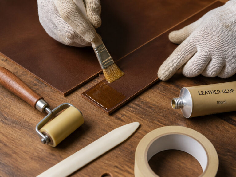 How to Glue Leather | The Double-Coat Method That Lasts