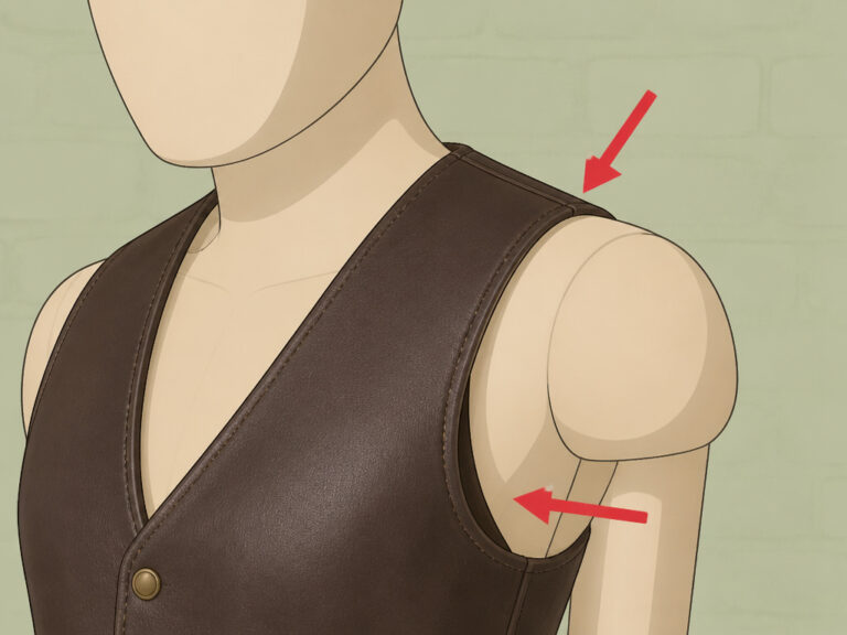 How to Style a Leather Vest With the Best Layering Rules