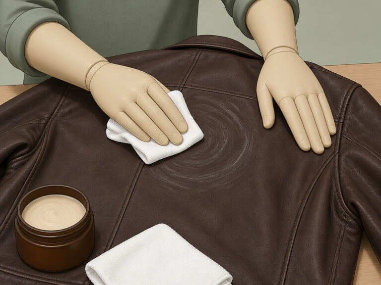 How to Condition a Leather Jacket With the Right Products