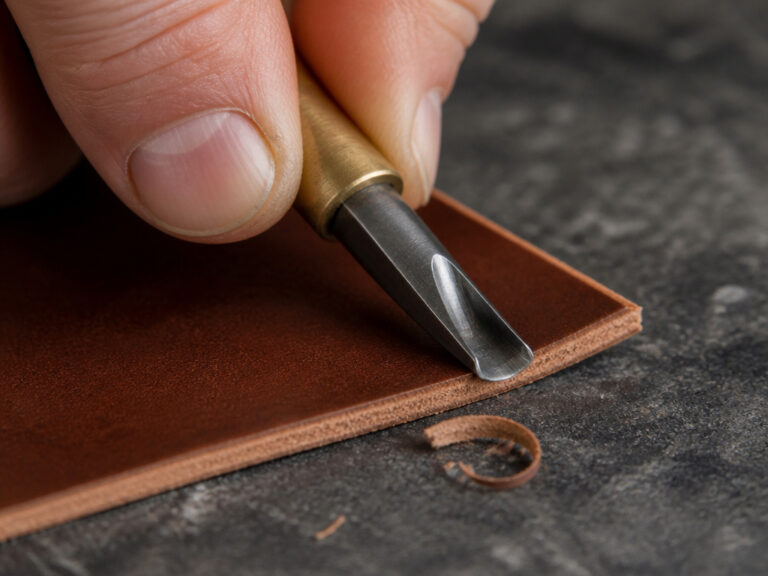 How to Bevel Leather Edges | The Sharpness Rule Most Miss