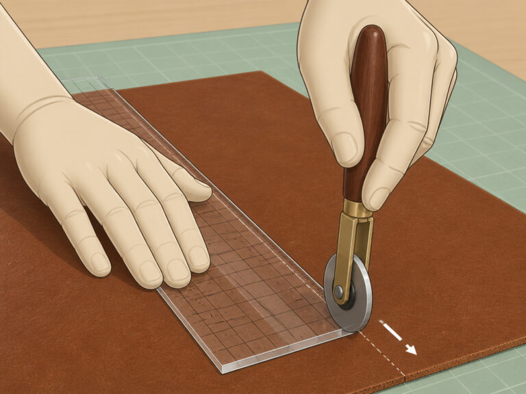 Your Guide on How to Use a Leather Rotary Cutter Safely