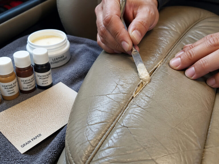 Leather Car Seat Repair: The TSB Iron Temp Most Shops Miss