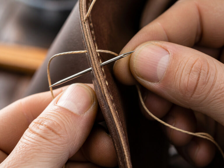 Sew Leather Together by Hand: A Strong Saddle Stitch Guide