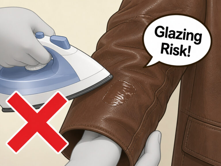 The Right Way to Remove Wrinkles from a Leather Jacket