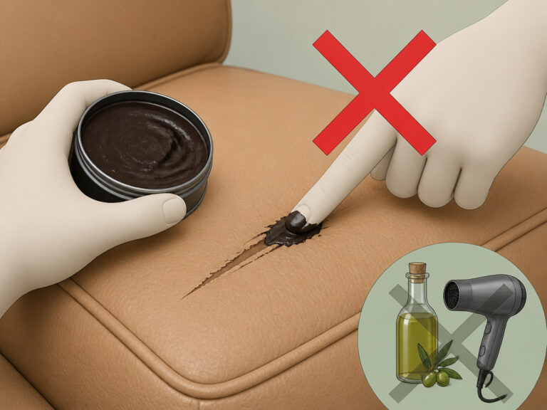 Effective Methods to Remove Scratches from a Leather Couch