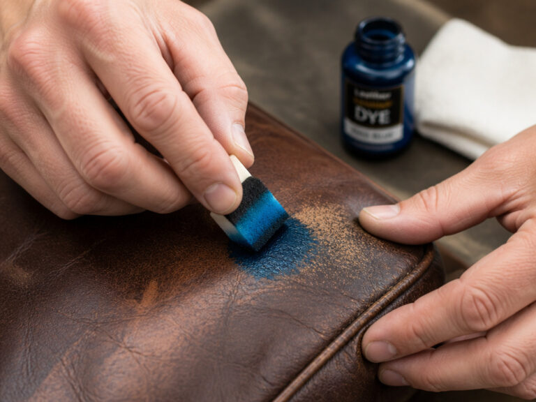 How to Dye Leather Furniture | What Works After 48 Hours